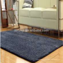 Chambre à coucher rectangle décorant le tapis de moquette shaggy de polyester